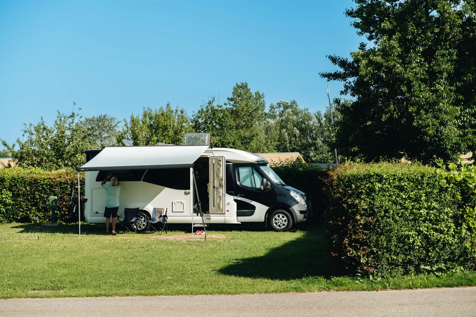 Wohnmobilstellplatz unter 7.5m 2
